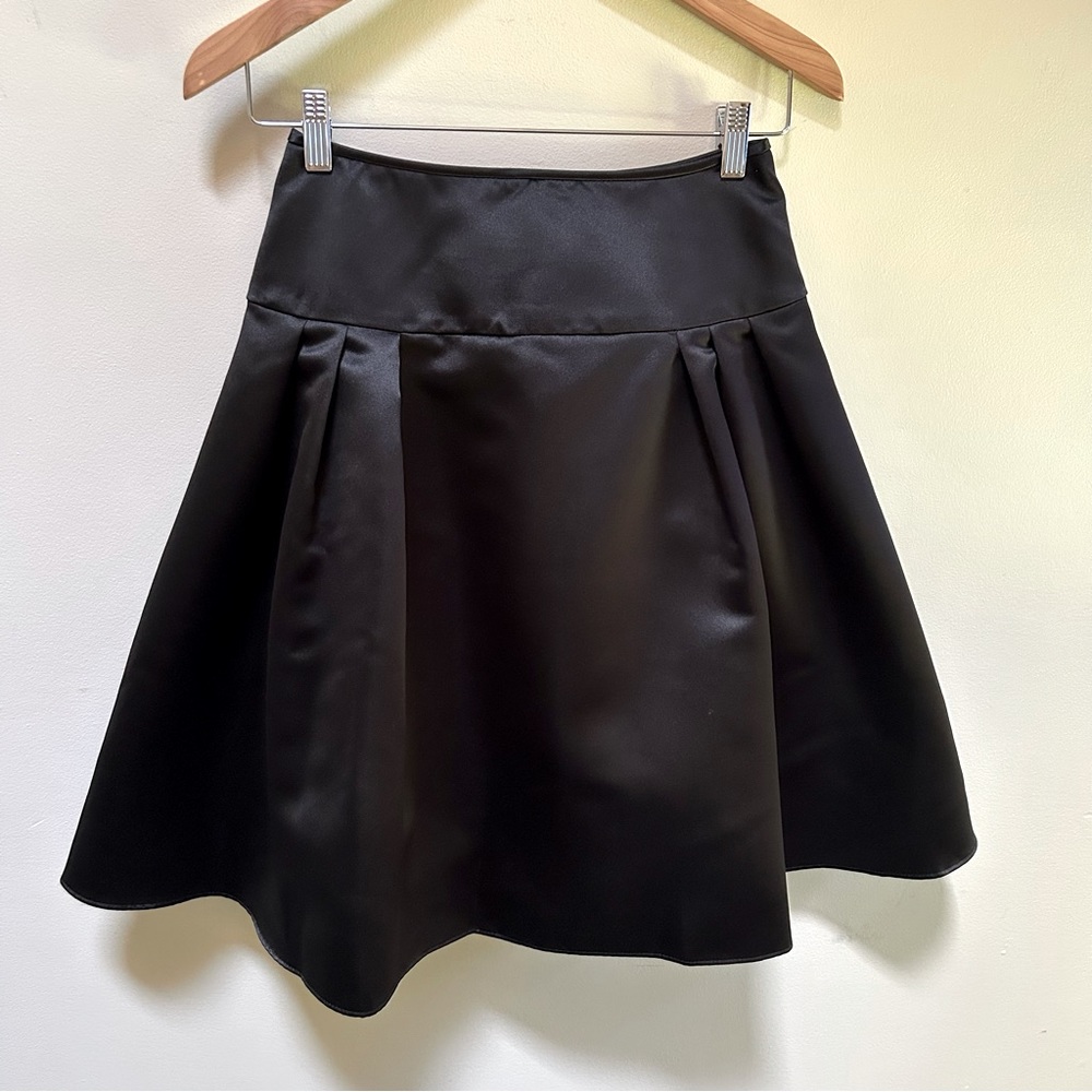 McClintock Collections ~ Black Pleated Satin with Tulle Skirt in size 6